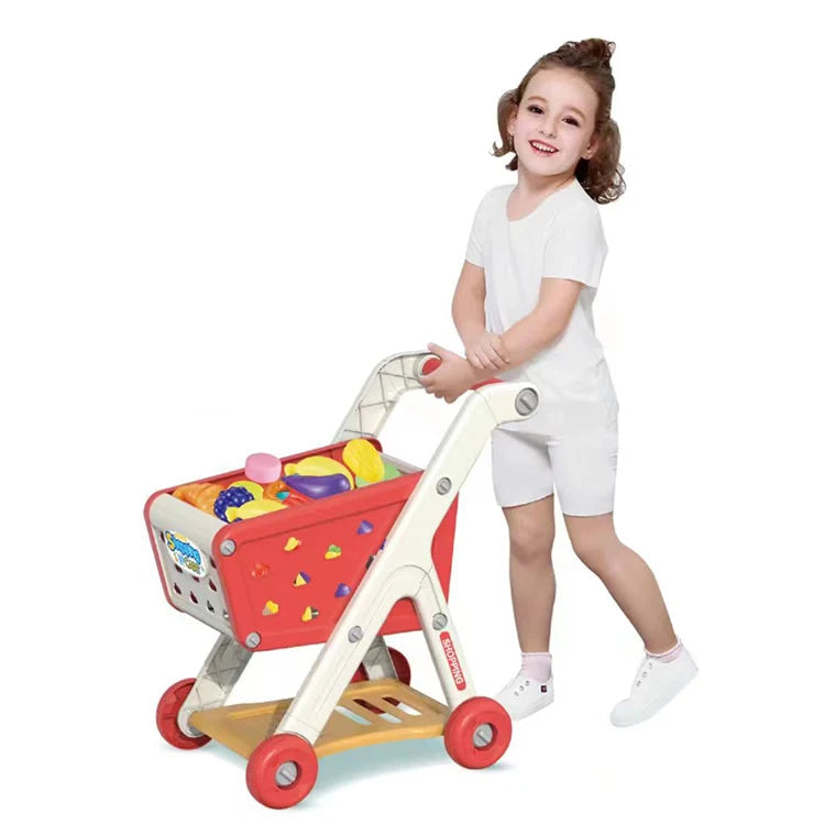 Juguete Carrito de Compras Frutas y Verduras