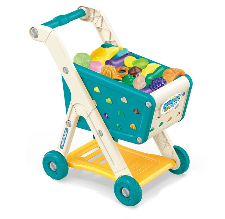 Juguete Carrito de Compras Frutas y Verduras