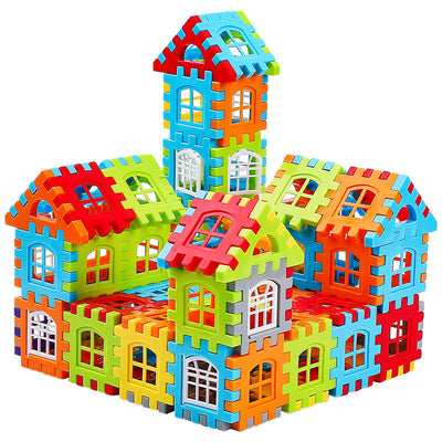Fidtoy Montessori Plastic Building Blocks Toy for Kids