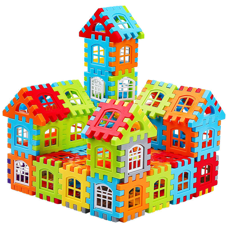 Fidtoy Montessori Plastic Building Blocks Toy for Kids