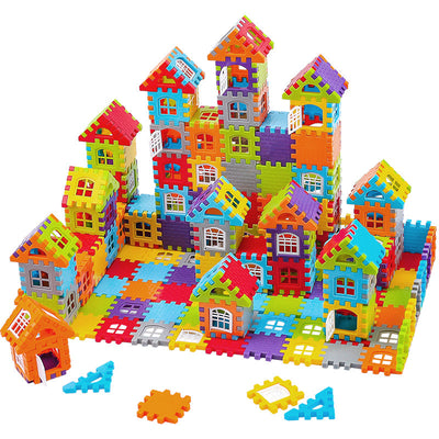 Fidtoy Montessori Plastic Building Blocks Toy for Kids