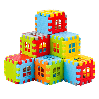 Fidtoy Montessori Plastic Building Blocks Toy for Kids