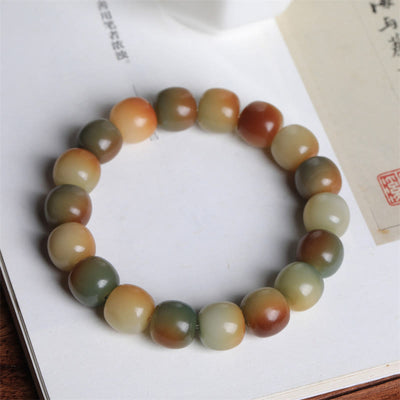 Buddha Stones Colorful Bodhi Seed Peace Wisdom Bracelet Bracelet BS 2