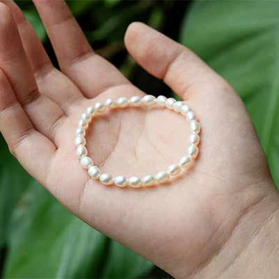 Buddha Stones Natural Pearl Healing Beaded Bracelet Bracelet BS 14