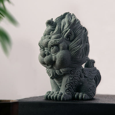 Buddha Stones FengShui Small PiXiu Wealth Luck Home Decoration Decorations BS 7