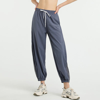 Buddha Stones High Waist Loose Fitness Yoga Sports Track Pants With Pockets Track Pants BS 1