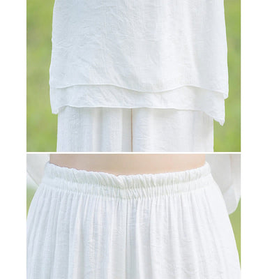 Ensemble de vêtements pour femme pour la pratique matinale : Tai Chi, méditation, prière, zen et spiritualité