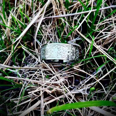 Buddha Stones Four Guardian Beast Dragon White Tiger Suzaku Basalt Carved Success Luck Ring Ring BS 15