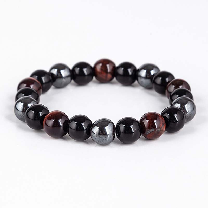 Buddha Stones Tibetan Tiger's Eye Bracelet Necklace Set Necklace, Bracelet BS 11