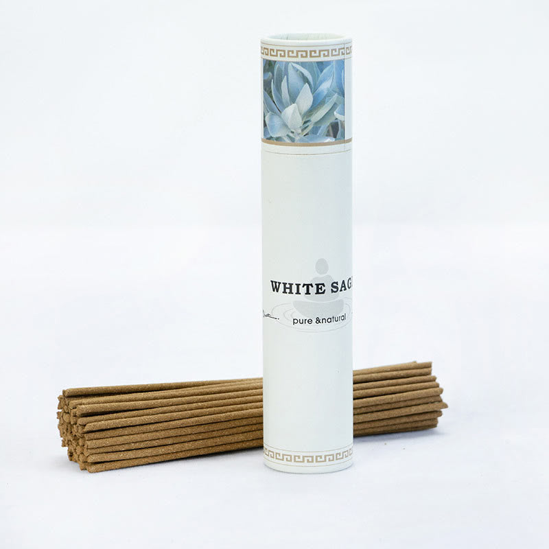 Buddha Stones White Sage Incense Purify Healing Meditation California Sage Incense Sticks Incense BS 8
