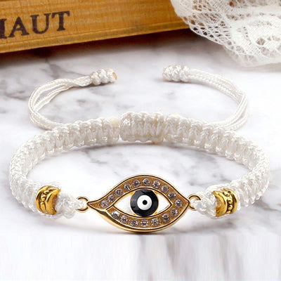 Buddha Stones Evil Eye Keep Away Evil Spirits String Bracelet - image 12