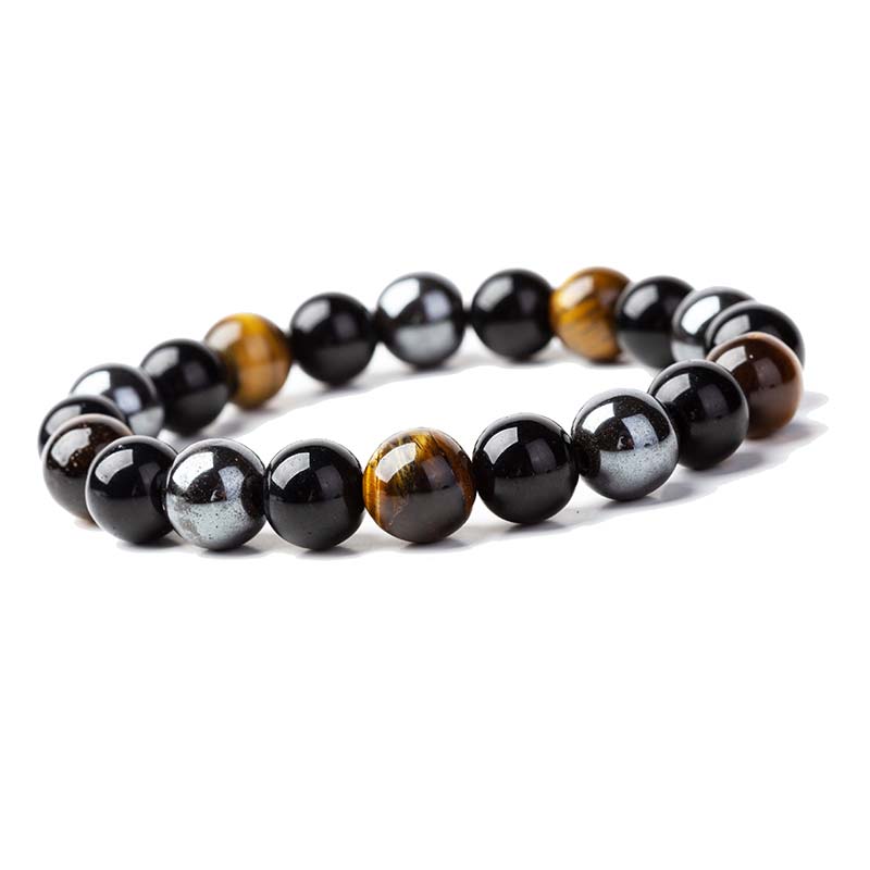 Buddha Stones Tibetan Tiger's Eye Bracelet Necklace Set Necklace, Bracelet BS 2