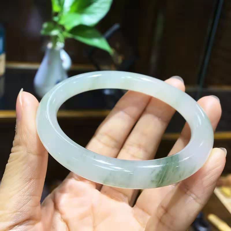 Buddha Stones Jade Abundance Luck Blessing Bracelet Bangle Bracelet BS 3