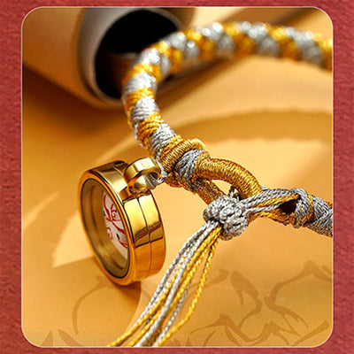 Buddha Stones Handmade Tibetan Five God Of Wealth Dragon Scale Rope Luck Braid Bracelet Bracelet BS 8
