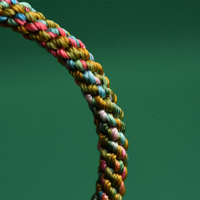 Buddha Stones Colorful Rope Luck Handcrafted Braided Child Adult Bracelet Bracelet BS 5