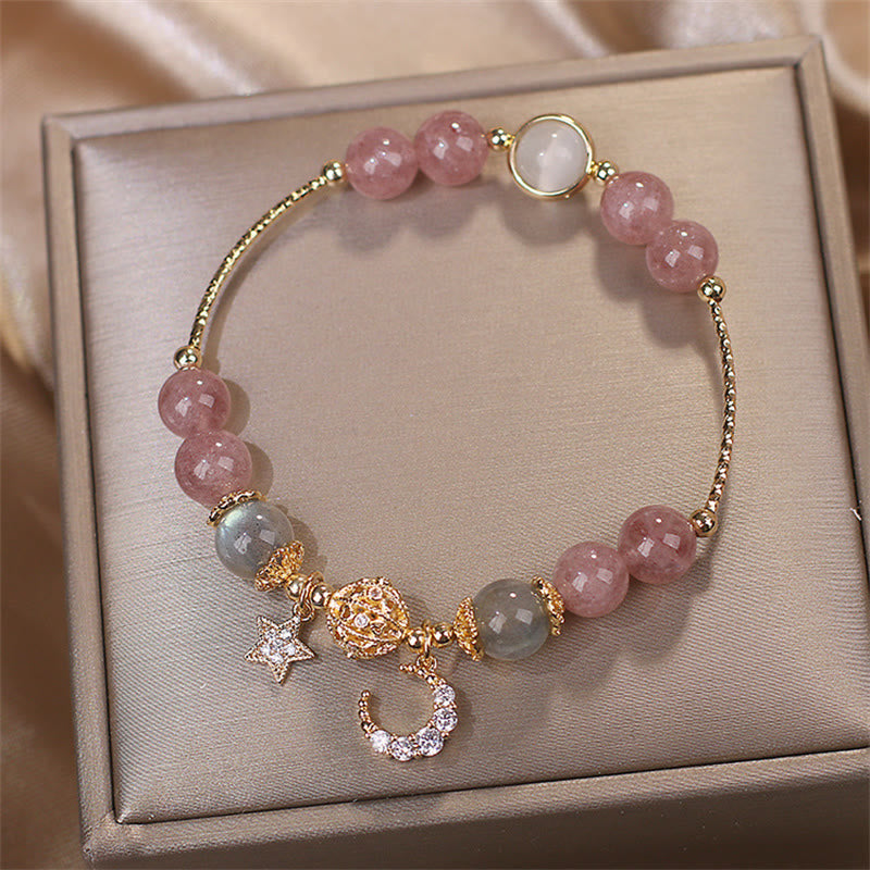 FREE Today: The Healing Positive Strawberry Quartz Bracelet FREE FREE main