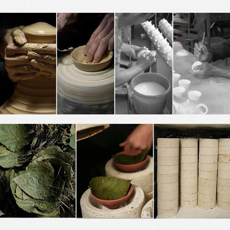 Buddha Stones Gold Maple Leaf Chinese Jianzhan Ceramic Teacup Tenmoku Kung Fu Tea Cup Bowl Jian Zhan Tea Cup BS 21