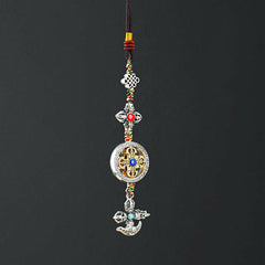 Buddha Stones Tibet Vajra Spiritual Power Car Hanging Decoration Car Hanging Decoration BS Vajra (Enlightenment ♥ Spiritual Power)