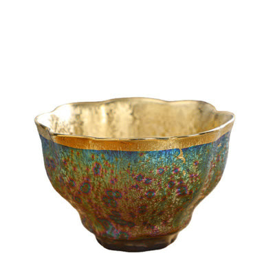 Buddha Stones Colorful Ceramic Teacup Tea Cups - image 9