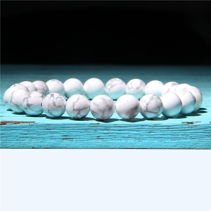 Natural Agate Stone Crystal Balance Beaded Bracelet Bracelet BS 32