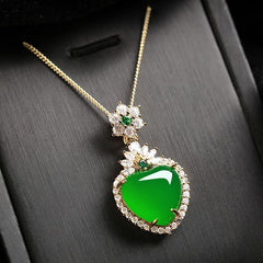 FREE Today: The Abundance Green Jade Balance Necklace Pendant FREE FREE main