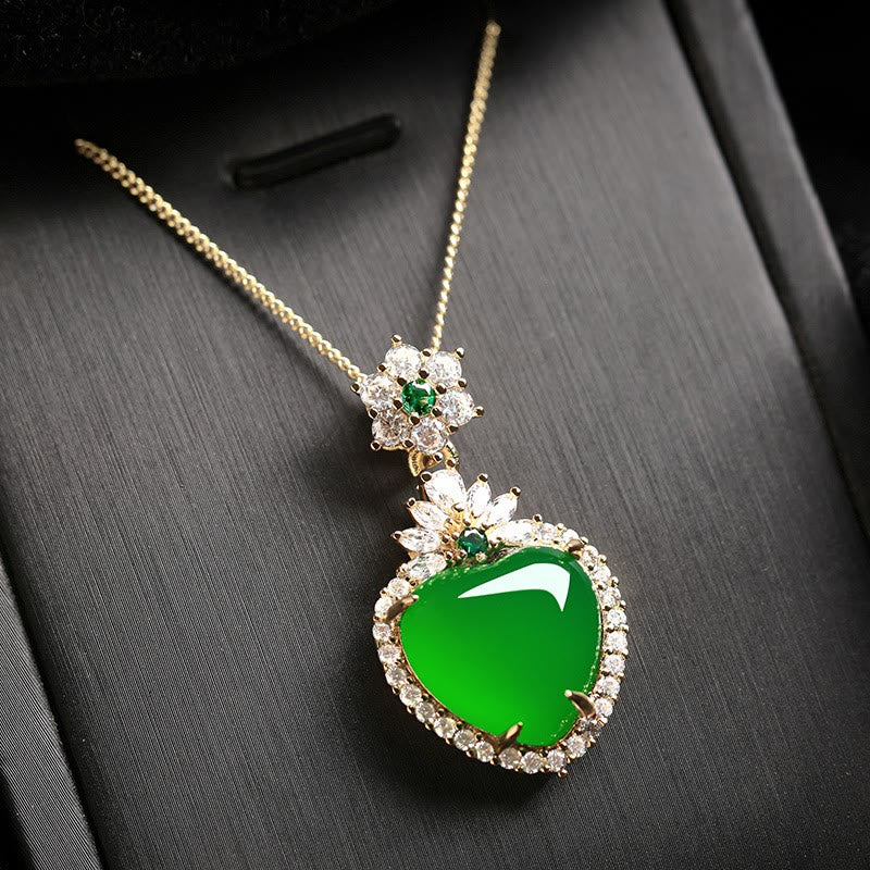 FREE Today: The Abundance Green Jade Balance Necklace Pendant FREE FREE main