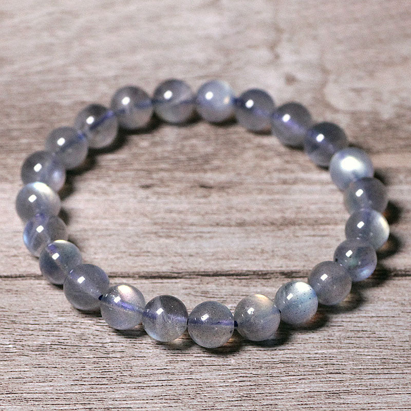 Buddha Stones Natural Moonstone Calm Positive Bracelet Bracelet BS 8mm