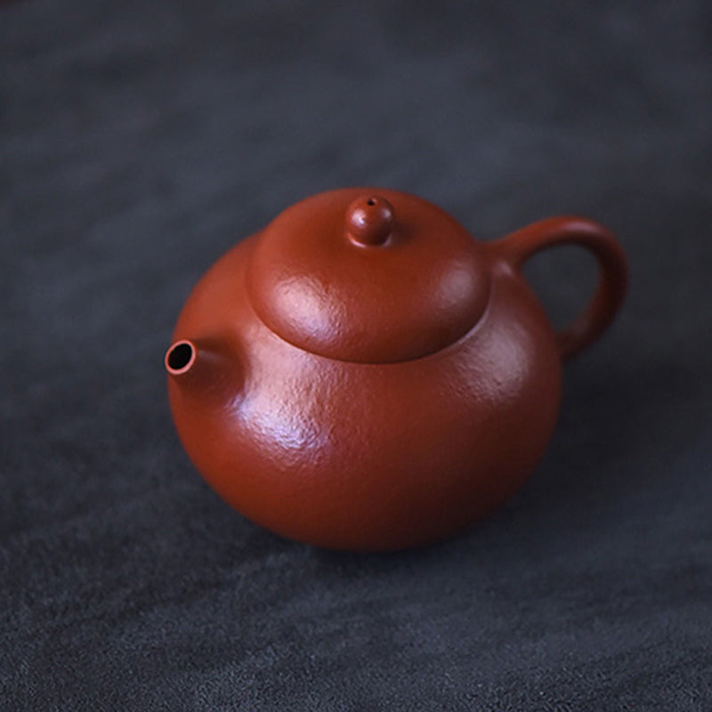 Buddha Stones Yixing All Handmade Wen Dan Brown Purple Clay Kung Fu Teapot Teapot BS 8