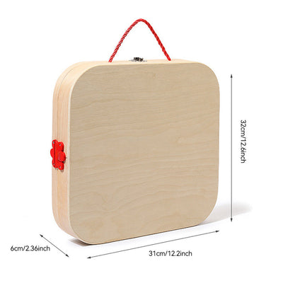 Fidtoy Smart Animal Tool Set | Jouet de construction STEM en bois pour les tout-petits de 3 ans et plus