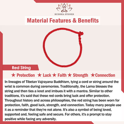 Foviel Handcrafted Peach Blossom Peace Knot Colorful Rope Adjustable Bracelet