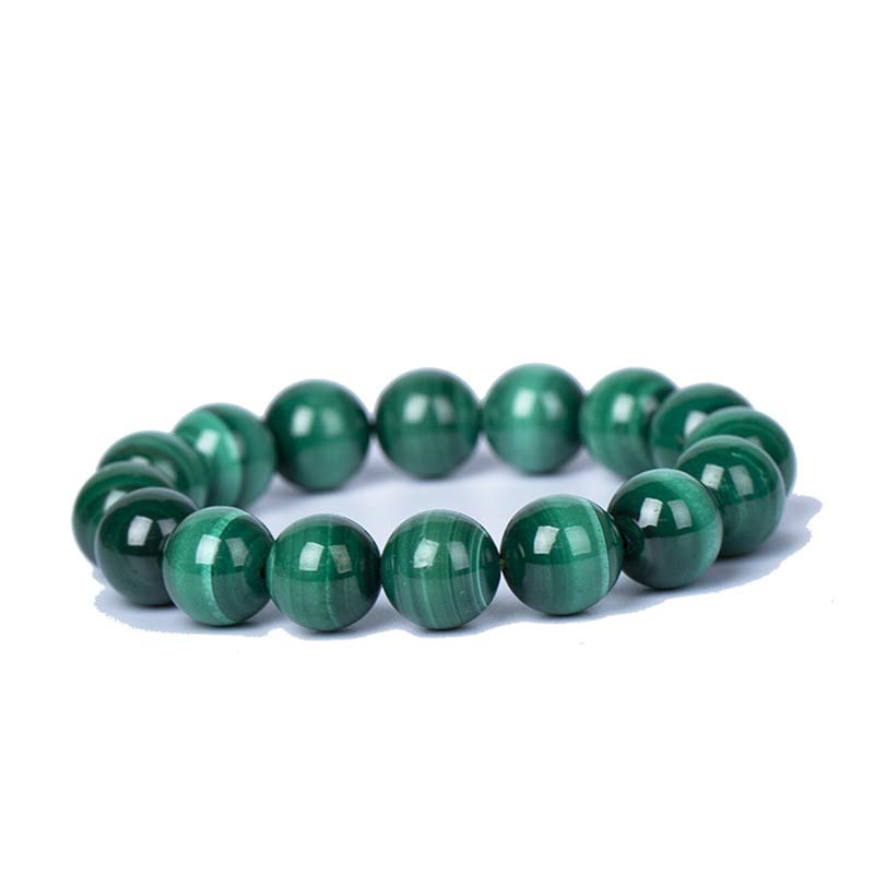 Foviel Natürliche Malachit Schutz Ruhe Armband