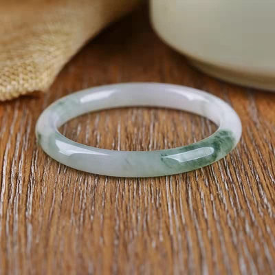 Buddha Stones Jade Abundance Luck Blessing Bracelet Bangle Bracelet BS 8