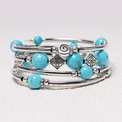 Buddha Stones Tibetan Turquoise Balance Bracelet Bracelet BS 1
