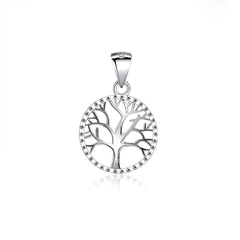 Buddha Stones The Tree of Life 925 Sterling Silver Creation Necklace Pendant Necklaces & Pendants BS 7