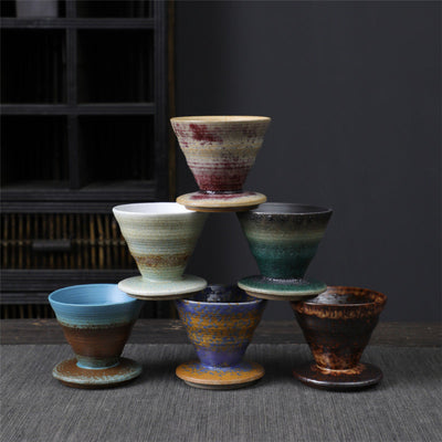 Buddha Stones Vintage Design Ceramic Coffee Mug Tea Espresso Coffee Cup 150ml Coffee Mug BS 12