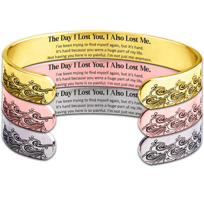 Buddha Stones The Day I Lost You Memorial Harmony Bracelet Bangle Bracelet Bangle BS 6
