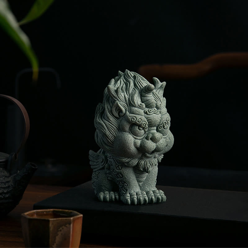 Buddha Stones FengShui Small PiXiu Wealth Luck Home Decoration Decorations BS 6