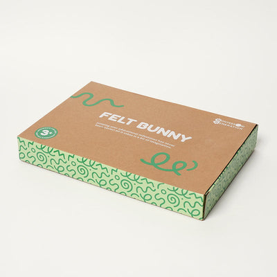 Fidtoy Conejo de Fieltro de Actividad para Pared para Niños de 1+ Decoración de Pascua