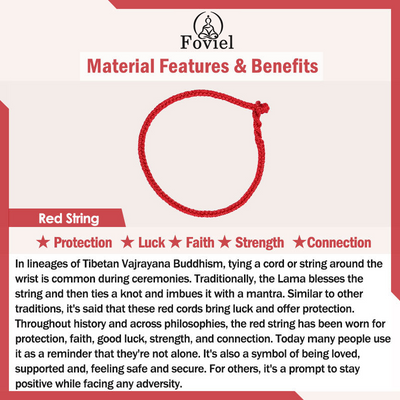 Buddha Stones 24K Gold-Plated PiXiu Luck Red String Bracelet - image 11