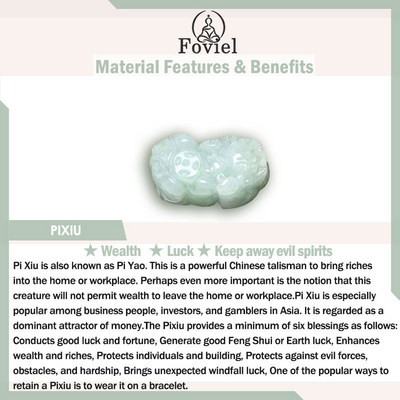 Buddha Stones FengShui Jade PiXiu Blessing Car Pendant Decoration Decoration BS 7
