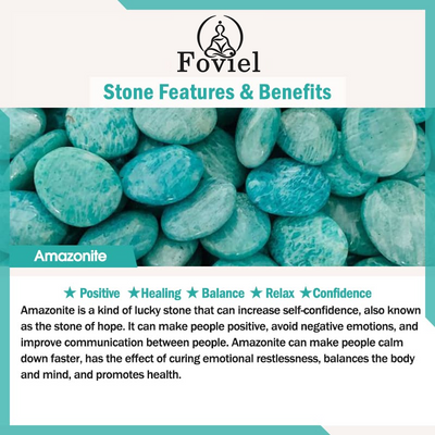 Buddha Stones Natural Amazonite Stone Healing Lotus Mala Bracelet Mala Bracelet BS 7