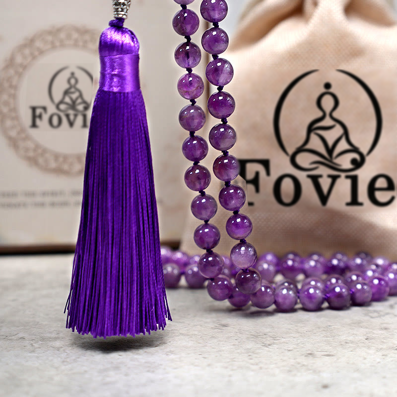 Buddha Stones Tibetan 108 Mala Beads Necklace Yoga Meditation Prayer Beads Necklace Bracelet BS 4