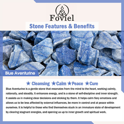 Buddha Stones 108 Mala Blue Aventurine Beads Yoga Meditation Prayer Beads Necklace Bracelet BS 6