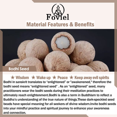 Buddha Stones 108 Mala Beads Peach Wood Bodhi Seed Lotus Prayer Meditation Bracelet Mala Bracelet BS 9