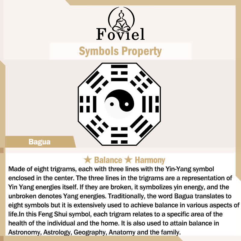 Buddha Stones Bagua Yin Yang Black Obsidian Purification Beaded Necklace Pendant Necklaces & Pendants BS 9