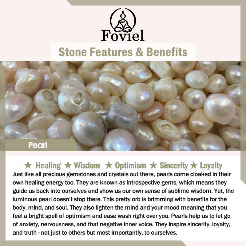 Buddha Stones Natural Strawberry Quartz Pearl Love Positive Chain Bracelet Bracelet BS 4
