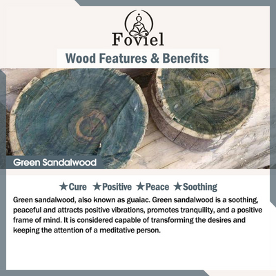 Green Sandalwood Bodhi Seed Wake Up Luck Bracelet