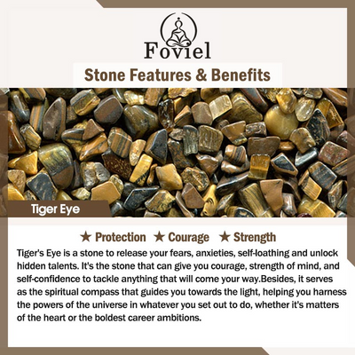 Buddha Stones 108 Beads Natural Stone Tiger Eye Mala Healing Bracelet Mala Bracelet BS 3