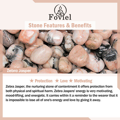 Foviel Zebra Jasper stone features and benefits
