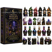Crystal Witch's Apothecary — 24-Night Halloween PVC Calendar